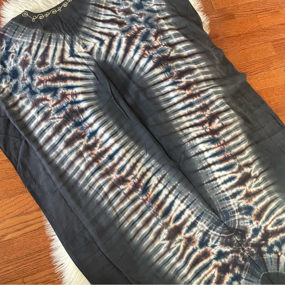 African Kitenge Dress Women's Ethnic Patterned Dress XL-2XL Sleeveless Maxi Plus - Picture 5 of 6